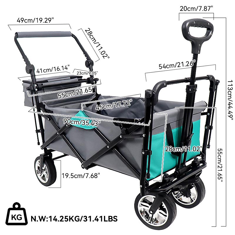 folding cart wagon