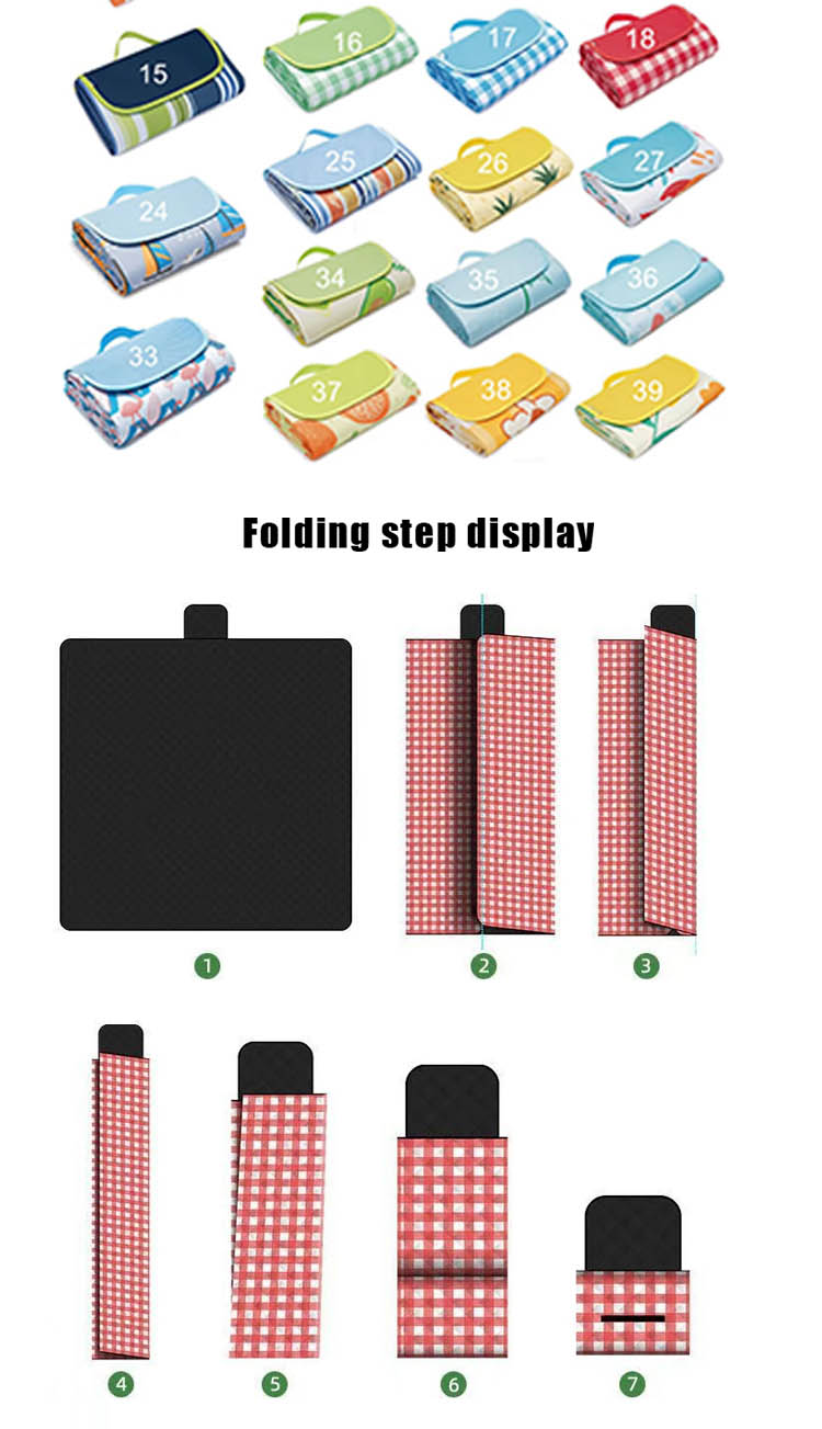 foldable picnic mat