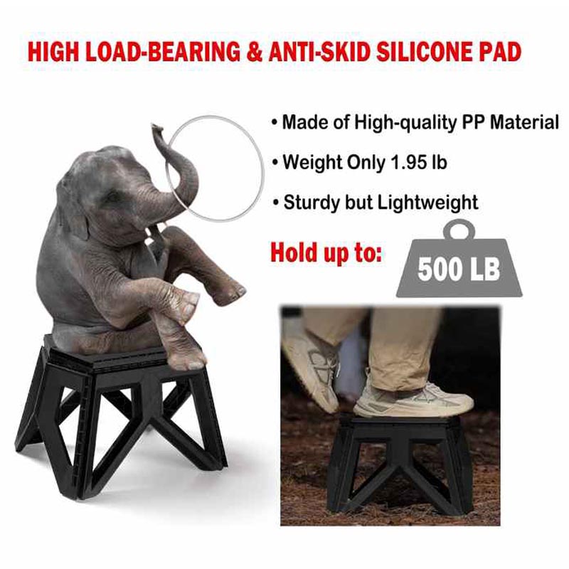 Heavy Duty Folding Collapsible Stool