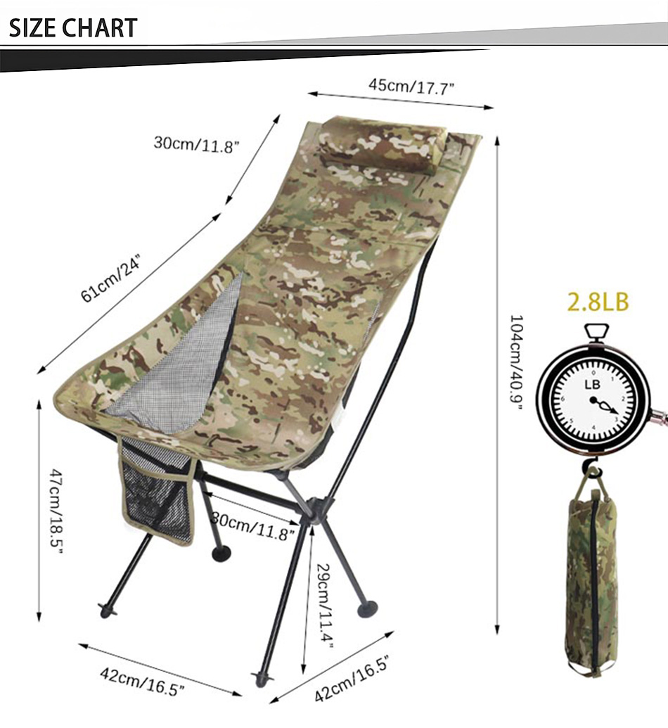Foldable Chair With Pillow