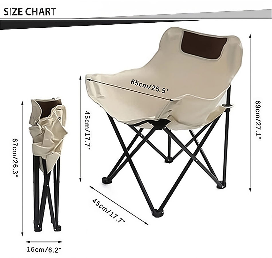 Camping Lightweight Moon Chair