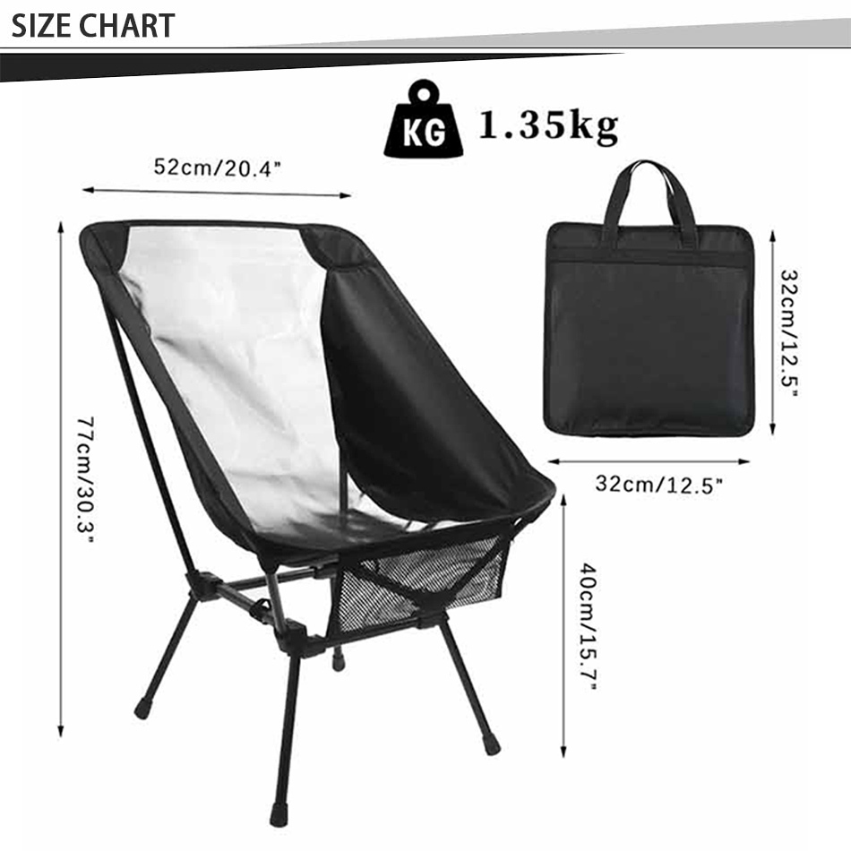 Low Back Foldable Camping Chair