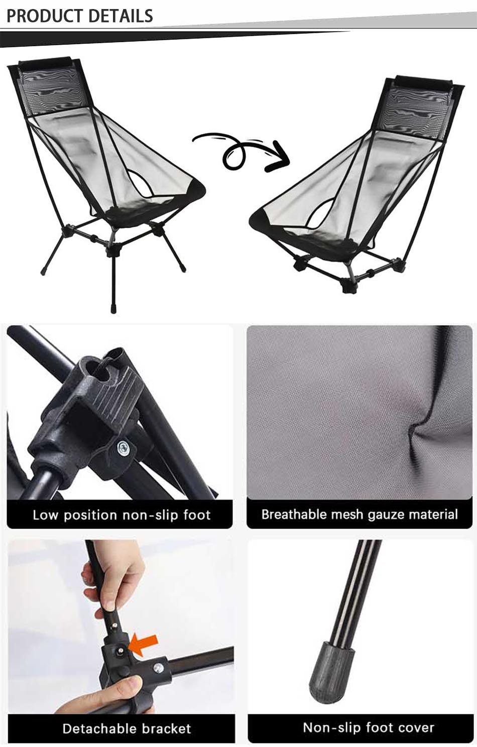 High Back Mesh Chair