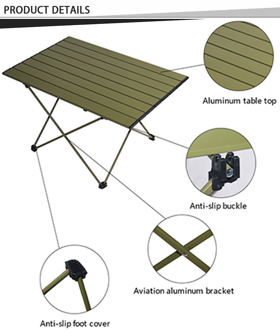 Picnic table for trails