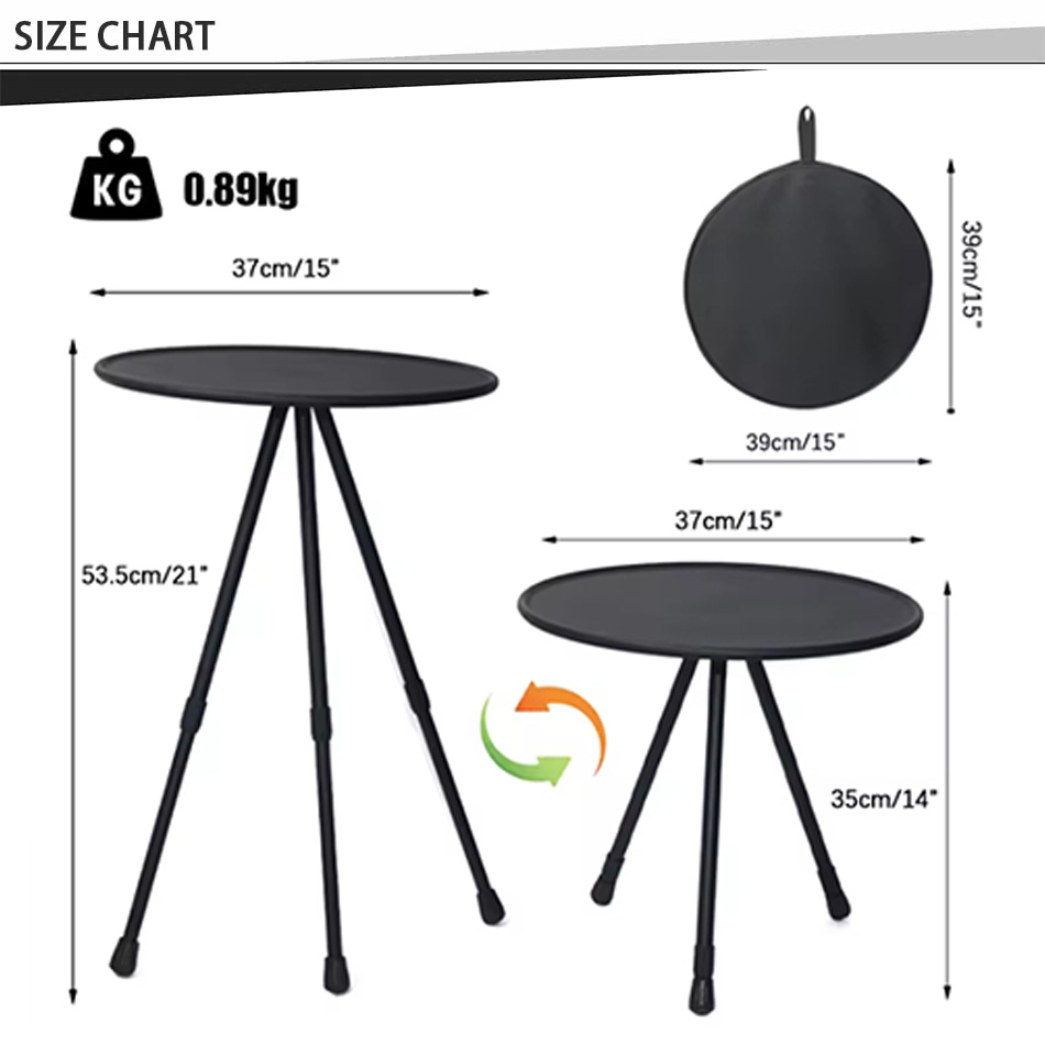 lightweight beach table