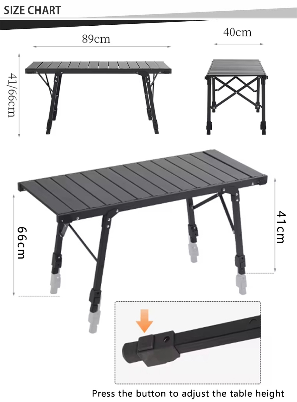 aluminum IGT camping table for sale