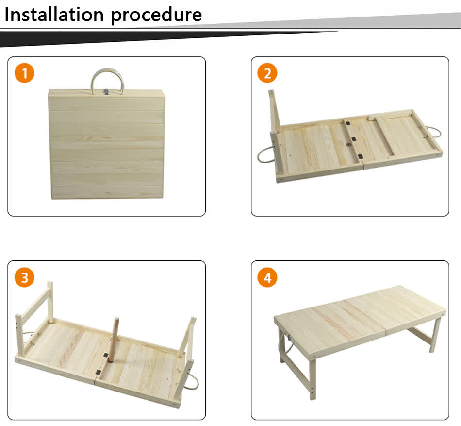 Portable Outdoor Cooking Table