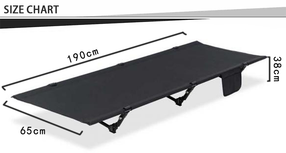 Compact cot for travel