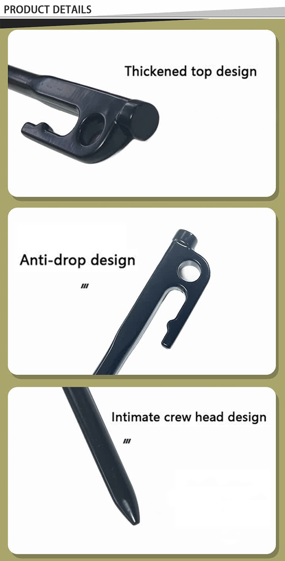 Tent stakes for clay soil Tent stakes for clay soil