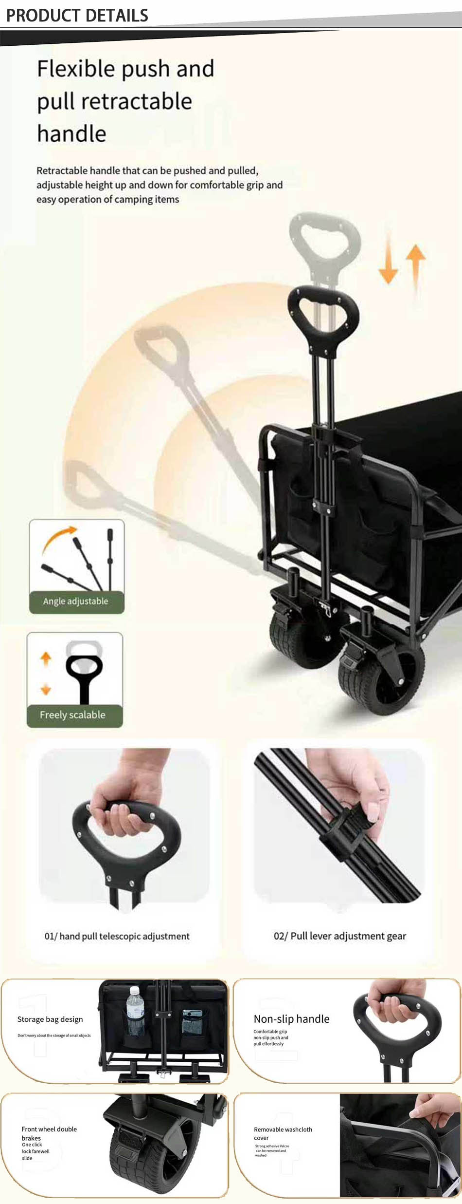 outdoor cart with roof for picnics