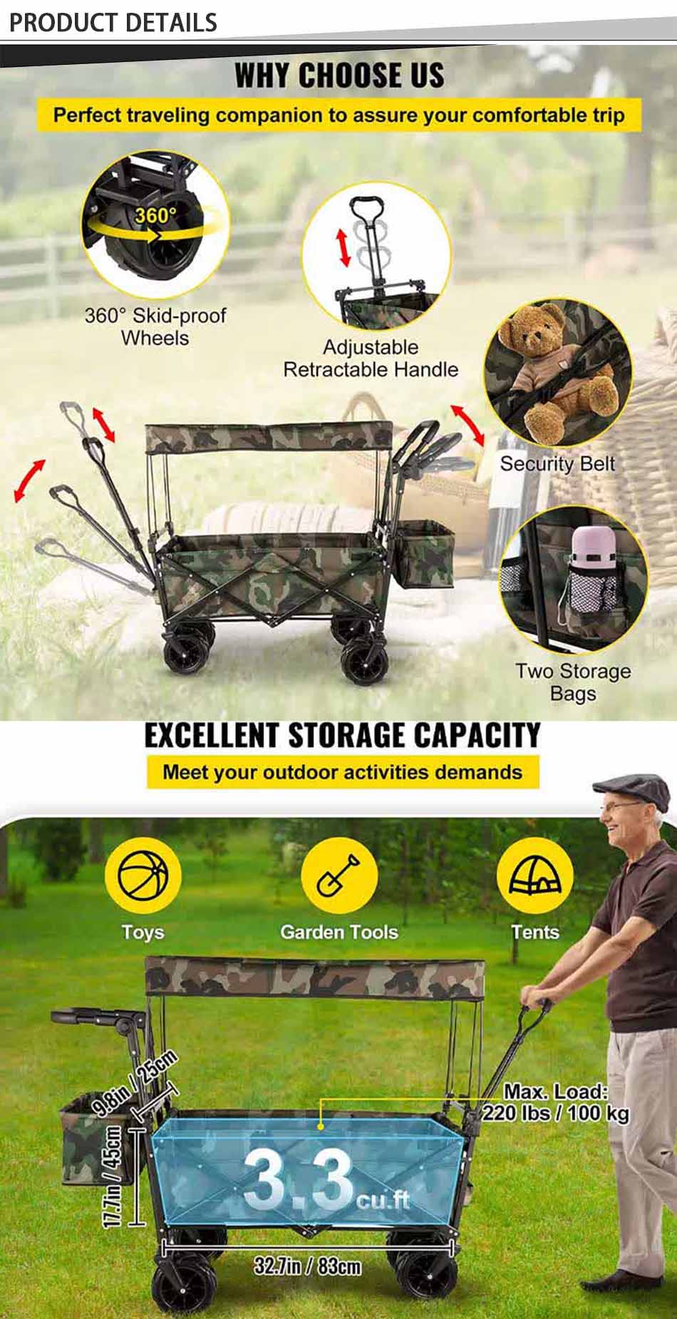 budget-friendly camp trolley