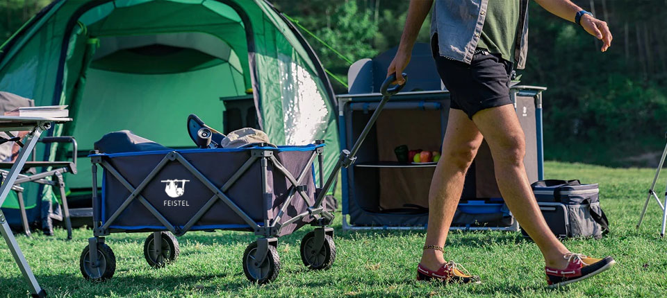 camping wagon cart manufacturing