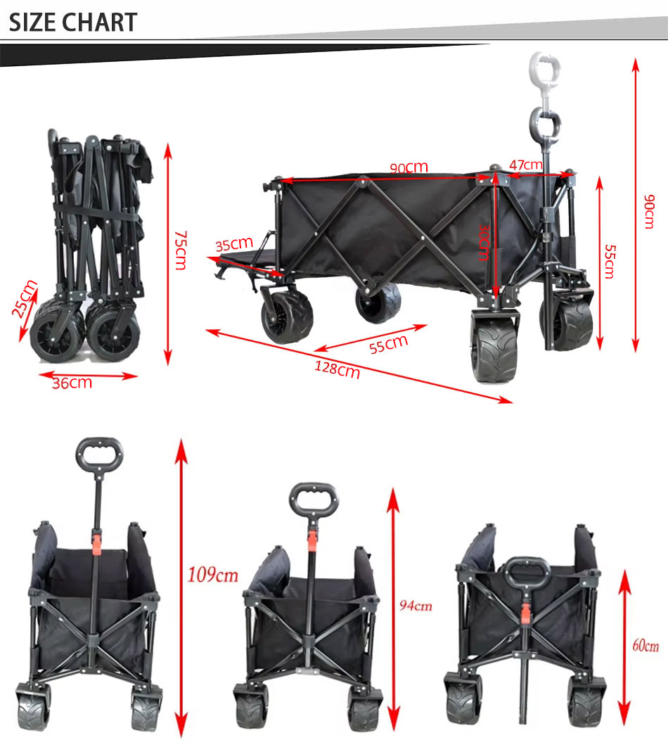 fishing beach cart supply