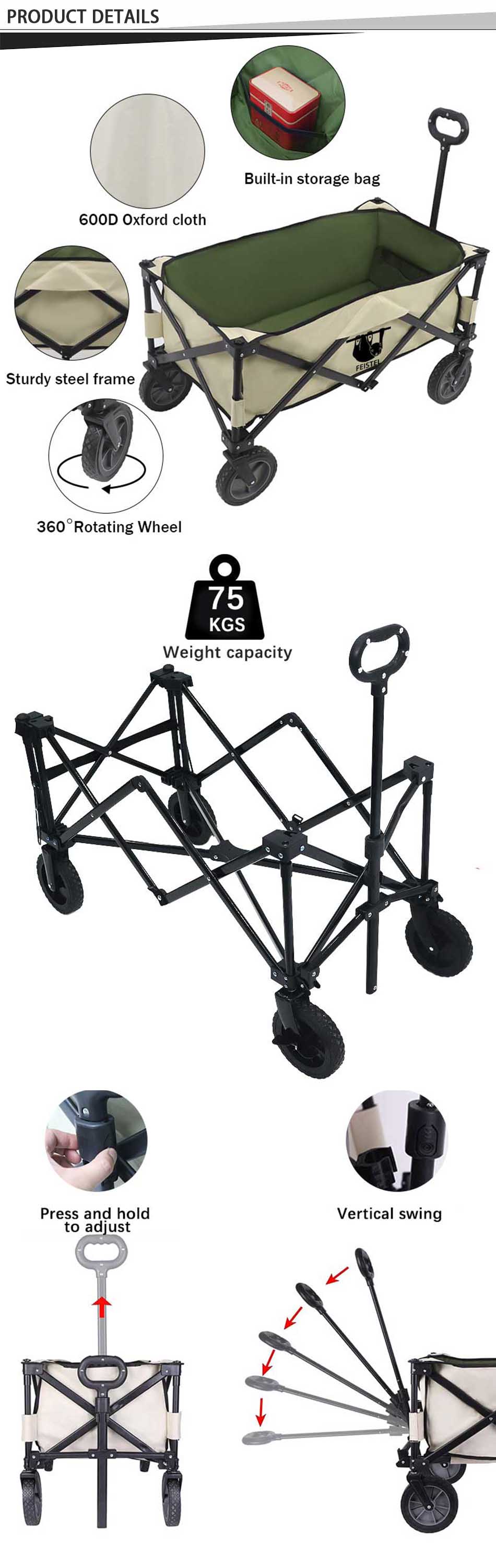 collapsible wagon cart bulk&nbsp;order
