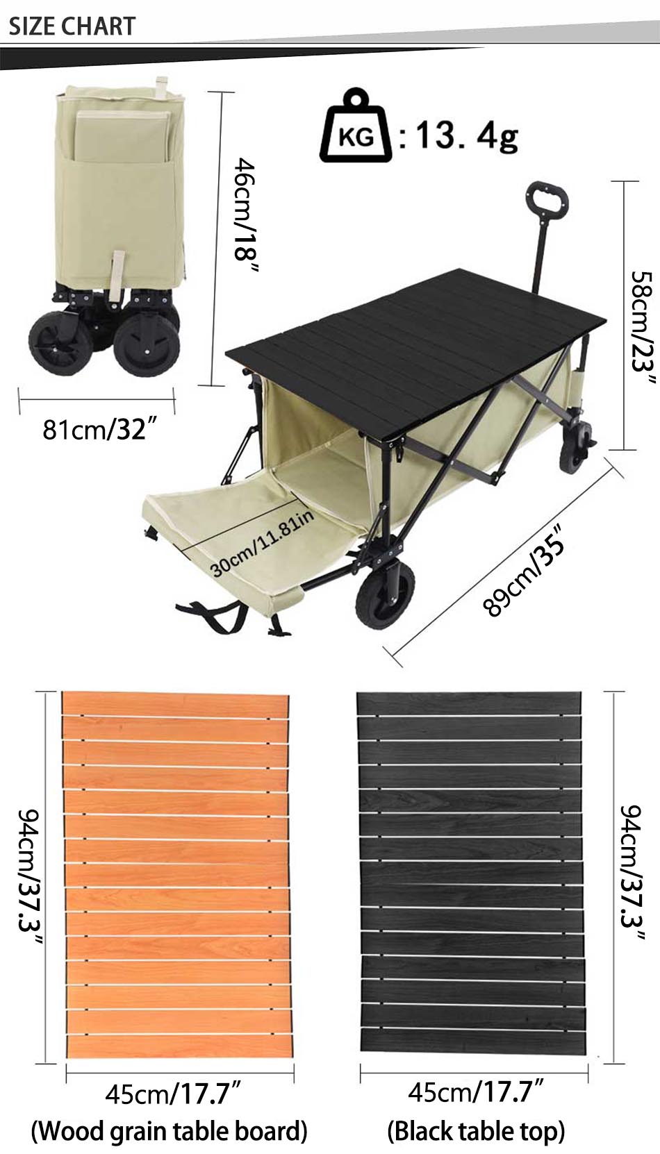collapsible fishing wagon wholesale