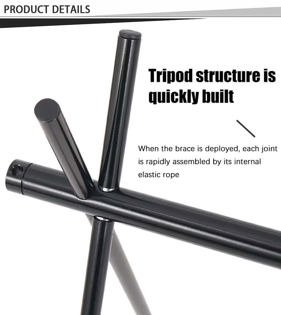 Camping Triangle Rack Detail