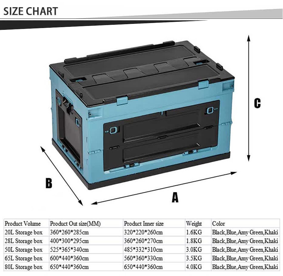 Portable Camping Storage Box