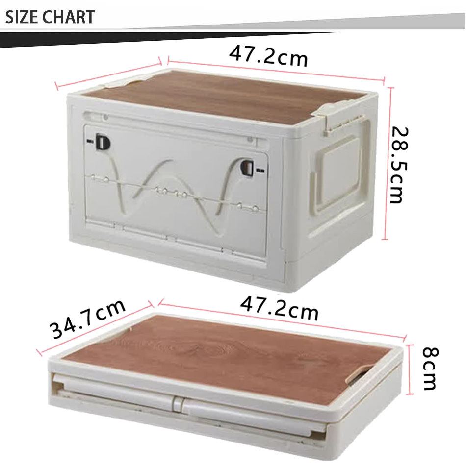outdoor storage box size