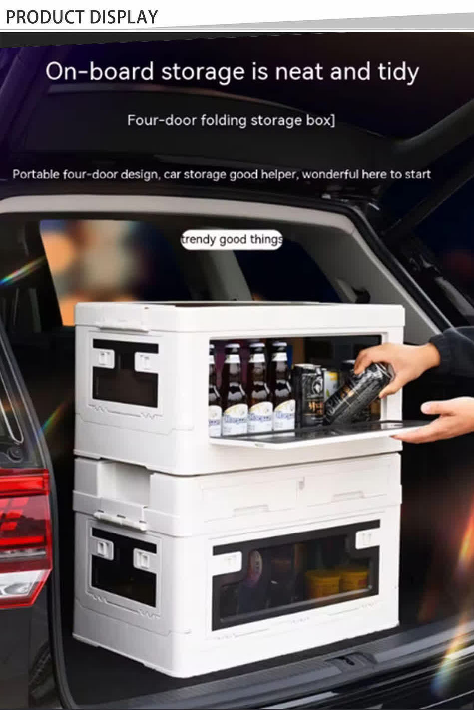 folding plastic storage boxes