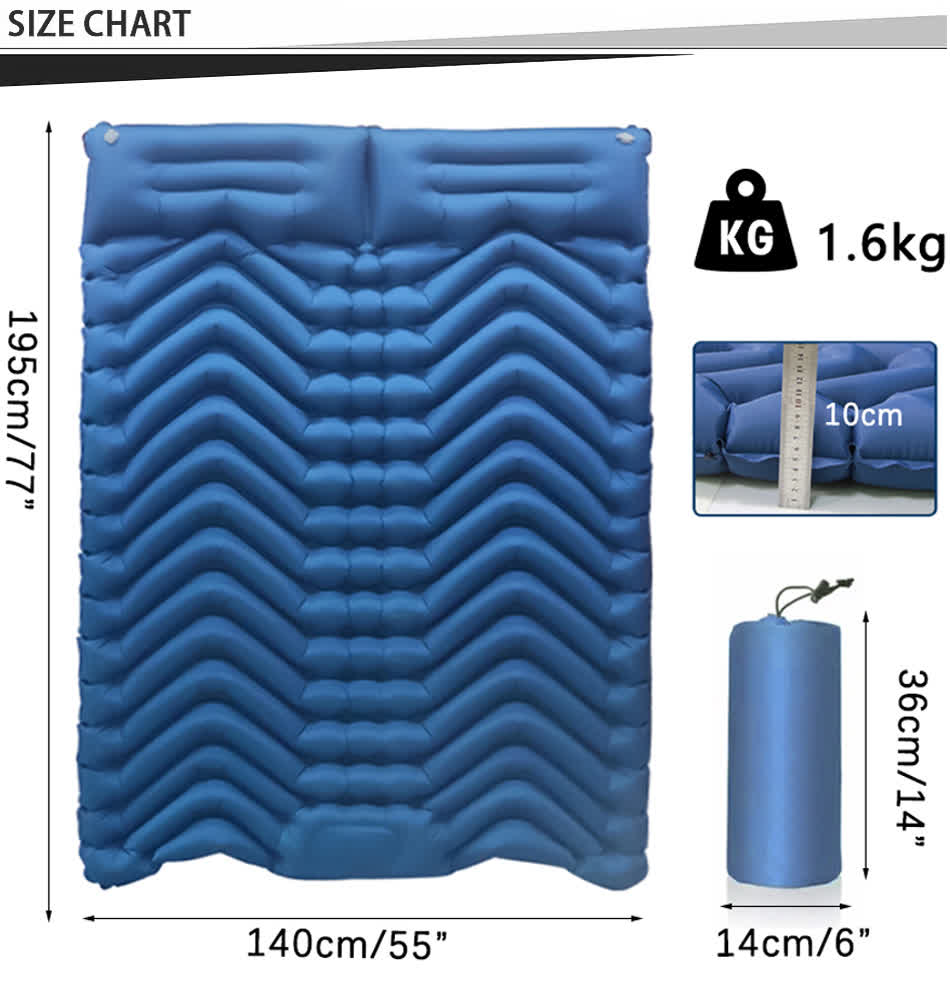 waterproof sleeping pad size