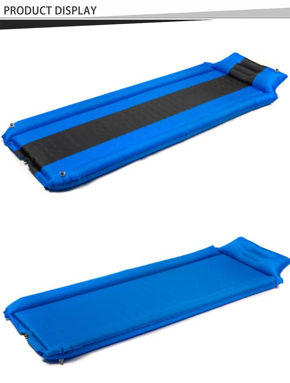 self inflating sleeping mat display