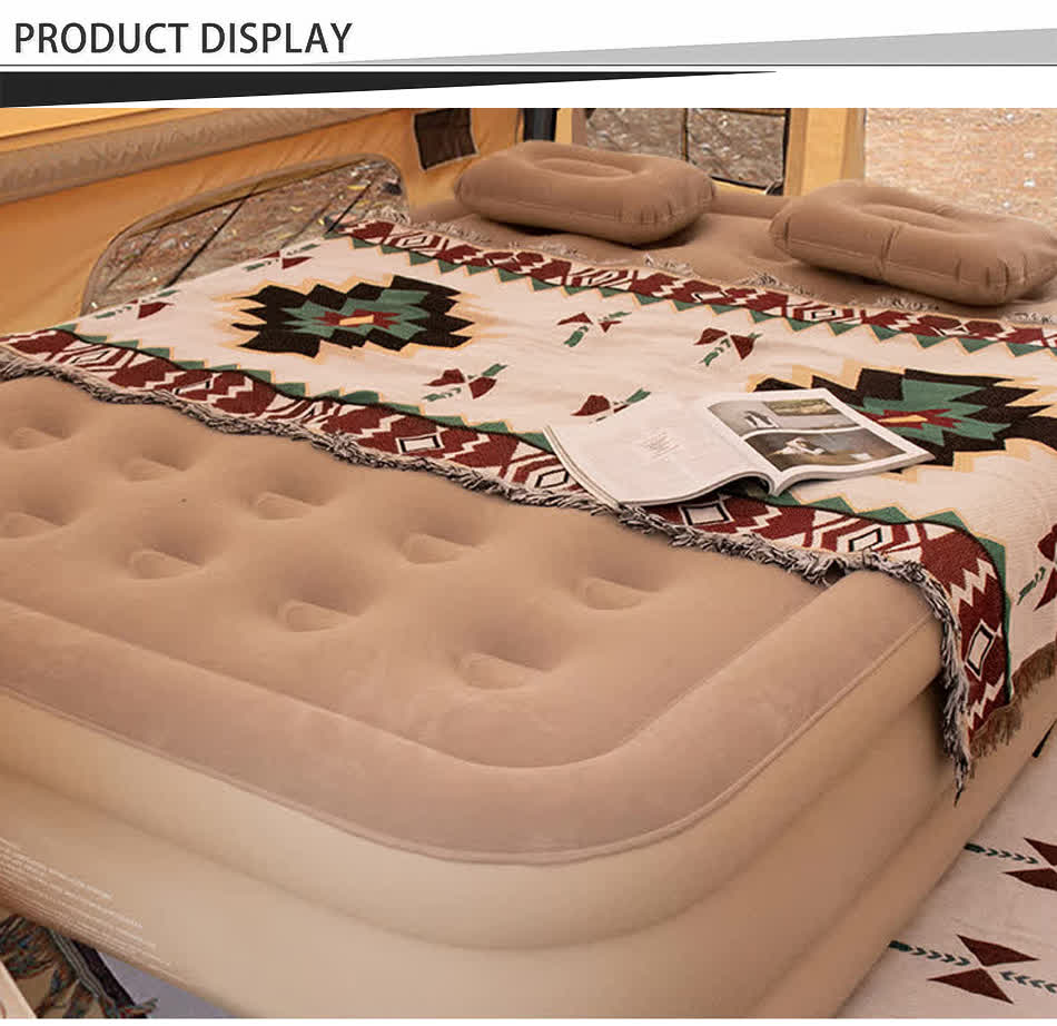 camping air mattress queen