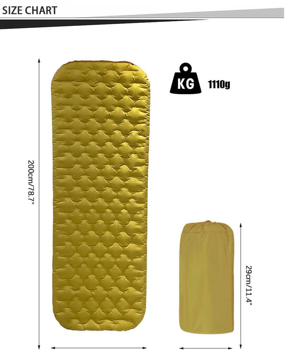 inflatable mattress self inflating