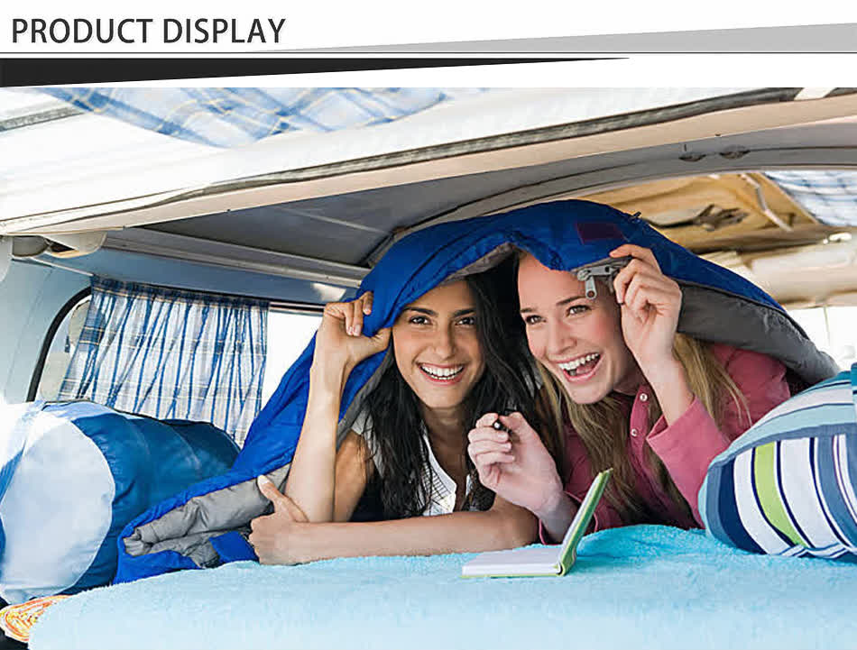 double down sleeping bag