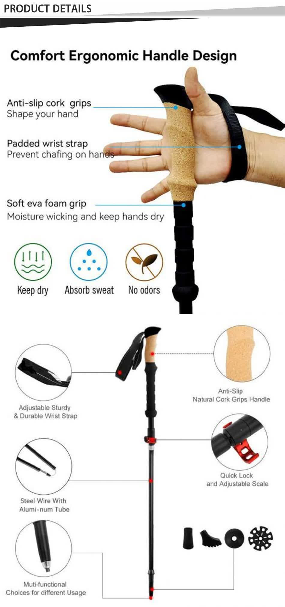 trekking poles for hiking