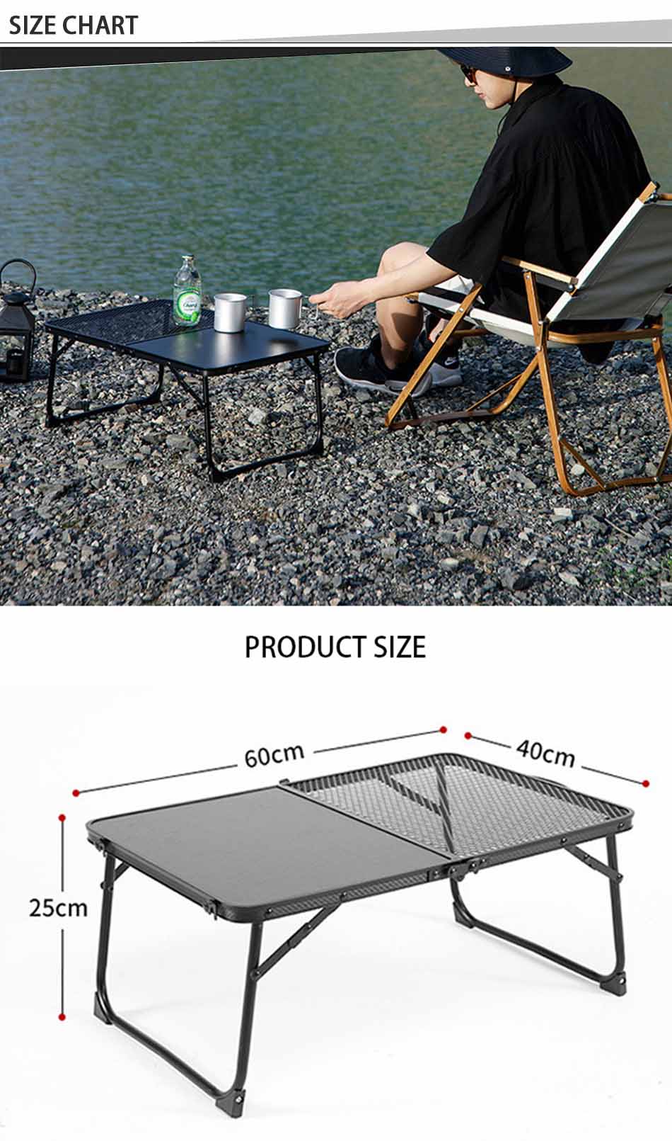Aluminum IGT Camping Table