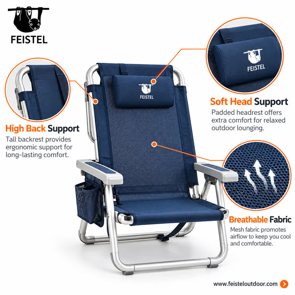 portable beach chair