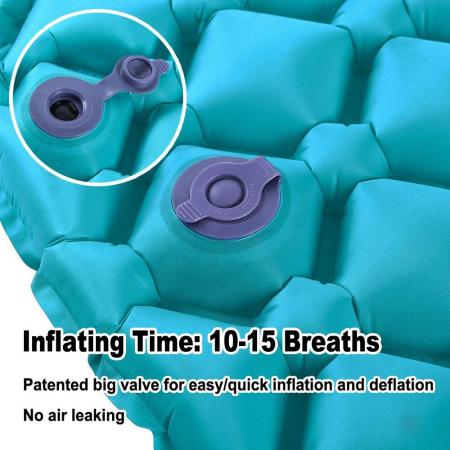 Inflatable Waterproof Ultralight Sleeping mat ,sleeping pad for Backpacking 