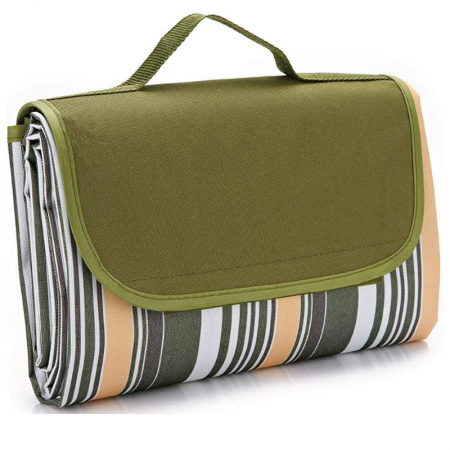 Picnic Mat Waterproof Extra Large Blanket with Tote for Camping Travel 