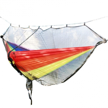 Polyester Fabric Hammock Bug Mosquito Net for 360 Degree Protection