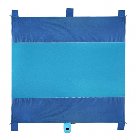 210T Ripstop Nylon Compact Outdoor Beach Blanket Very Soft & Quick Drying 