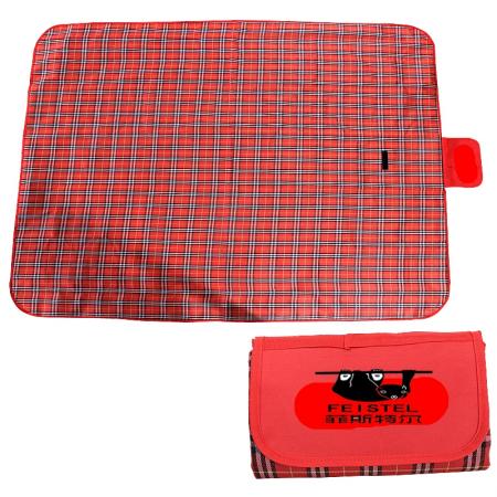 Acrylic Picnic Blanket with Waterproof Backing and Handle Extra Large 