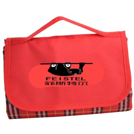 Acrylic Picnic Blanket with Waterproof Backing and Handle Extra Large 