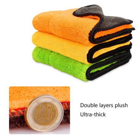 Microfiber Towel Car Clean Quick Dry Plush Towels for Car Towel 