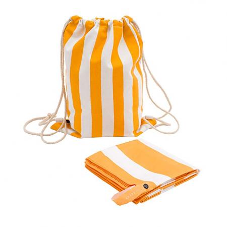 Custom various stripes microfiber beach/sport towel - soft and quick dry 