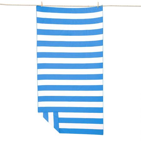 Custom Quick Dry Absorbent Microfibre Printed Stripe Beach Towel 