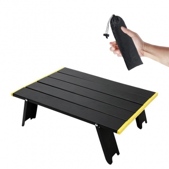 China Factory Portable Compact Lightweight Folding Roll up Table Foldable Camping Picnic Tables
