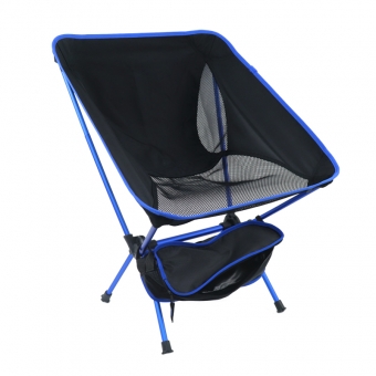 Folding lounge camping chair foldable in carry bag for outdoor