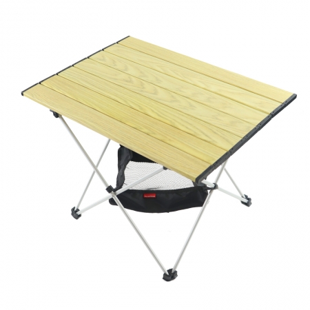 Aluminum Height Adjustable Lightweight folding camping table portable outdoor roll up table 