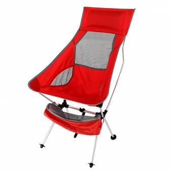 Outdoor folding beach lounge chair 600d oxford for camp backpack