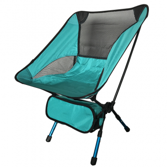 Folding lounge camping chair foldable in carry bag for outdoor
