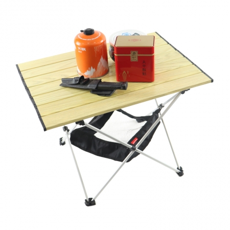 Aluminum Height Adjustable Lightweight folding camping table portable outdoor roll up table 