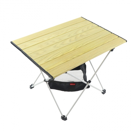Aluminum Height Adjustable Lightweight folding camping table portable outdoor roll up table 