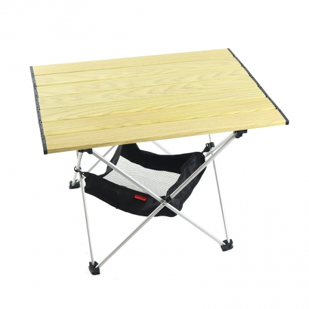 Aluminum Height Adjustable Lightweight folding camping table portable outdoor roll up table 