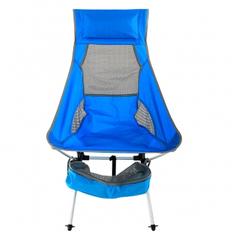 Lightweight folding camping chair with carry bag for camping hiking fishing