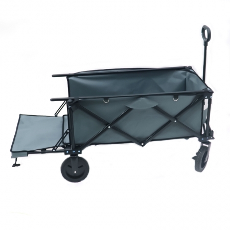 Camping beach cart wagon garden collapsible push cart wth 6 inch wheels kids camping trolley outdoor beach wagon 